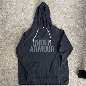 Under Armour Black Hoodie with Logo